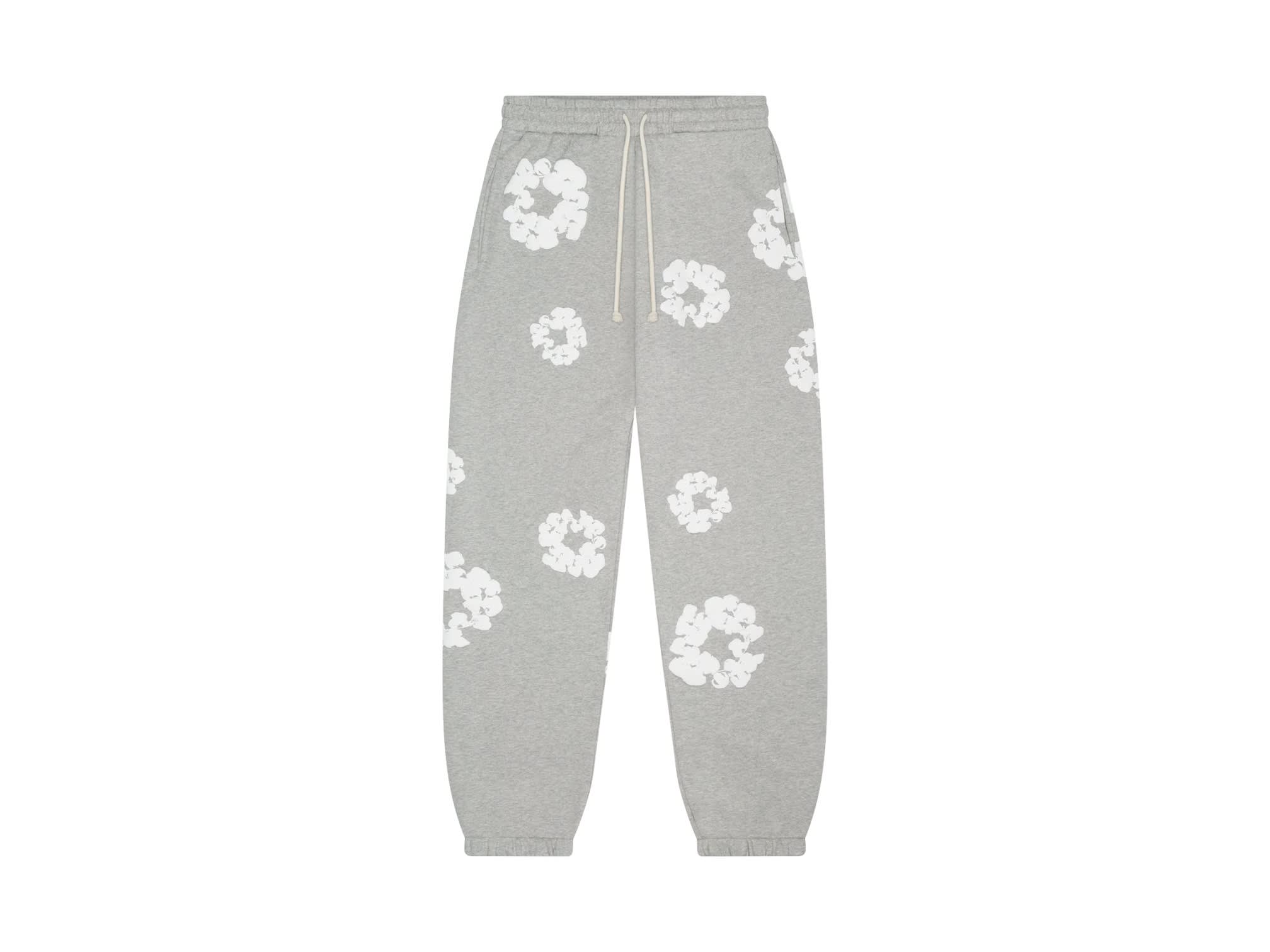 Denim Tears Cotton Wreath Sweatpants Grey
